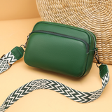 Kensington ādas Crossbody soma un aksesuāri