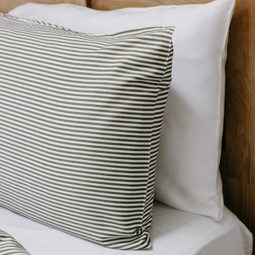 Bamboo Pillowcase Set (Stripe)